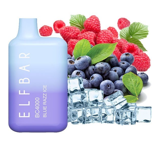 Elf Bar BC4000 Blue Razz Ice