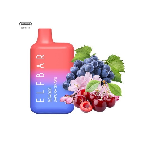 Elf Bar BC4000 Sakura Grape